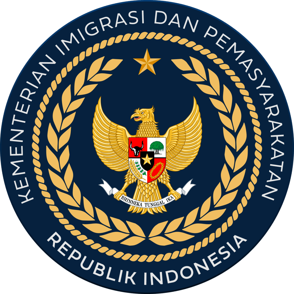 Logo resmi Kementerian Imigrasi & Pemasyarakatan